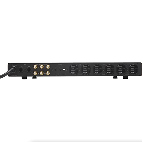 Furman Elite-15i 7-Outlet Linear Filtering AC Power Source | 15A power conditioner, 7 outlets, 3 isolated banks, SMP surge, LiFT filtration, EVS shutdown, 1RU