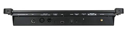 Rockville RF Wedge White Up Light 12-Pack with ROCKFORCE W4 Controller | 24-Hour Battery, 7800 mAh, RGBWA+UV, Wireless DMX, MIDI, 384 Channel, Sound Activated, 12 RF Remotes, DJ, 13-Items