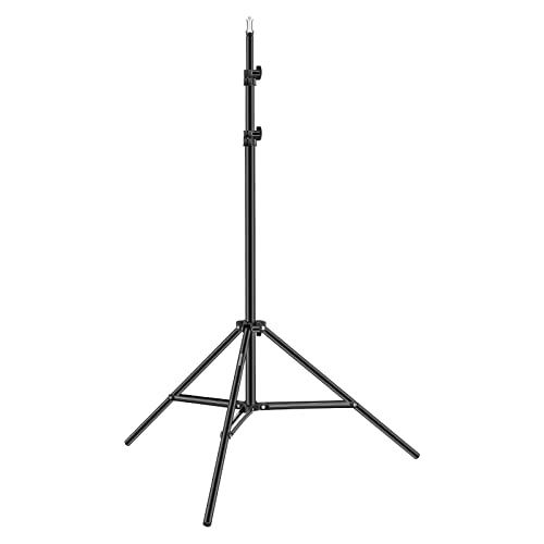 Neewer Photography Light Stand, 3-6.6ft/92-200cm Adjustable Sturdy Tripod Stand for Reflectors, Softboxes, Lights, Umbrellas, Load Capacity: 17.6lb/8kg | Sturdy Tripod Stand for Reflectors, Softboxes, Lights, Umbrellas, Load Capacity: 17.6lb/8kg - style: