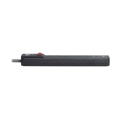 Eaton Tripp Lite Series 6-Outlet Surge Protector Power Strip, Flat Plug 20ft Braided Extension Cord, 1200 Joules, 15A Circuit Breaker, Lifetime Manufacturer's Warranty & $10,000 Insurance (TLP620DB) - size: 20ft Cord