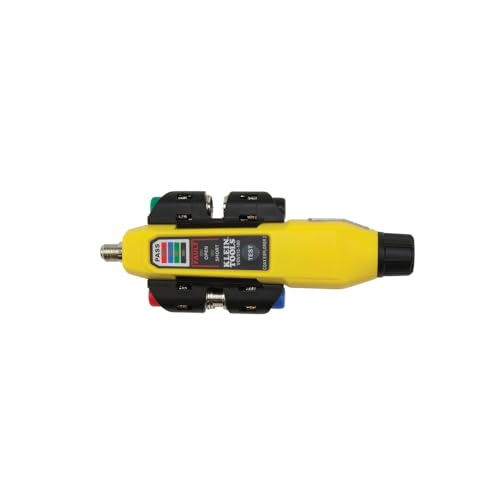 Klein Tools VDV512-101 Explorer 2 Coax Tester Kit, Includes Cable Tester/Wire Tracer/Coax Mapper with Remotes to Test up to 4 Locations