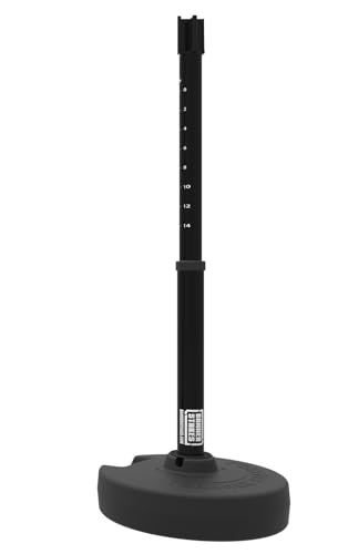 PL4000-BT Plus 75 ft Belt Barrier w/Cart Package & Tray | Mobile System, 5 Telescoping Stanchions, 15 ft Black Blank Retractable Banners, Accessory Tray - style: Black