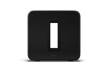 Sonos Sub 4 - Wireless Subwoofer - Black | Dual Force-Canceling Woofers | Deep, Dynamic Bass | Works with Arc, Arc Ultra, Beam soundbars | WiFi - color: Black