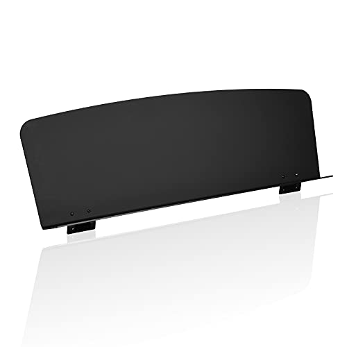 Universal Music Book Stand - Sheet Music Stand Fits 61-Key 88-Key Digital Piano Keyboards With a Slot ≥48cm/18.9in Length, Max Inner Gap (If dual-slot) ≤38cm/14.96in | Not for Round Jacks - color: Matte black
