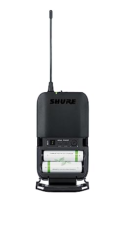 Shure BLX188/CVL Dual Lavalier Audio System H10 Band (542–572 MHz) – BLX88 Dual Receiver, (2) BLX1 Bodypacks & (2) CVL Cardioid Lavalier Mics, Up to 14 Hr Battery, 300 ft Range - style: H10: 542-572 MHz