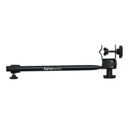 Gator Frameworks Adjustable Clamp-On Angled Mini Interlocking Design 16 Inch Boom Arm (GFW-MIC-CLMPBM16) - size: 5.75x15.65x2.15 inches, style: 16" Boom - Clamp