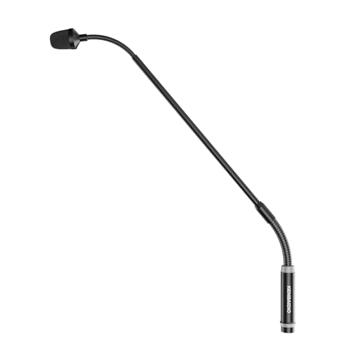 Gooseneck Microphone 23 Inch DJ Mic Professional Dynamic Bob Barker Microphone for Audio Mixer,Dedicated Disc,Shouting,KTV Bar,Podium,Conference,Metal Supports 360°Rotation,Bending,3-pin XLR - size: 23 Inch
