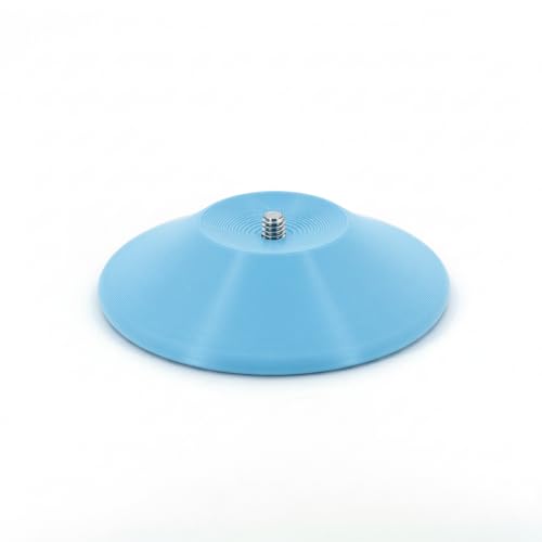 Slim Microphone Stand for the Logitech Yeti Orb Low Profile Mic Mount (Ice Blue) - color: Ice Blue