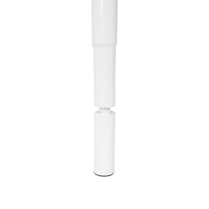 Sound Town Speaker Pole Set, 29"-48" Adjustable Height Subwoofer/Speaker Pole and 14" Fixed Height Extended Pole with M20 & 35mm Adapters, White (STSD-MM1449W) - size: Height-Adjustable/Fixed Poles, White(M20 & 35mm)