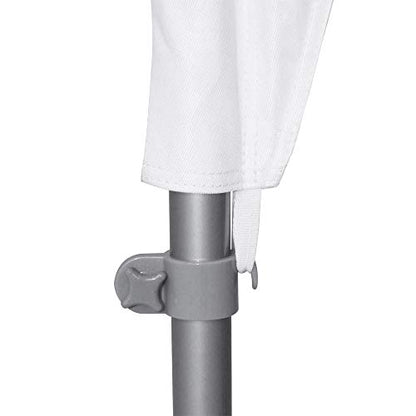 Vispronet XSmall Feather Flag Pole Set – Swooper Flag Pole Set Includes 3 Poles, a Carrying Bag, a Ground Stake and a Cross Base – Fits 1.6ft x 4.9ft Feather Flags (No Flag Included) - size: Both bases with Pole Set