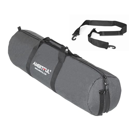 AMBITFUL Widened Version Tripod Carrying Case Bag 21/25/31/39/43/47/51/55/ for Light Stands,Boom Stand,Umbrella and Tripod Photography Accessories (39.37in(100cm)*Φ8.66in(22cm)) - color: 39.37in(100cm)*Φ8.66in(22cm)