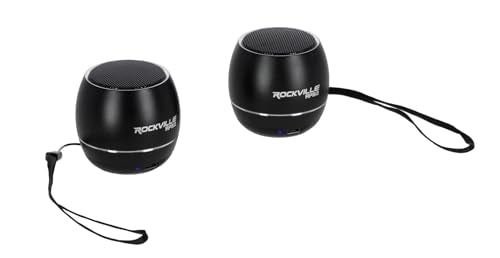 Audiosavings Bundle:(1) Chauvet D-Fi XLR Pack w/(3) Receivers+Charger Turns DMX Lights DMX Bundle with (1) Pair Rockville RPB3-BLACK Handheld Wireless Linking Portable Bluetooth Speakers (Items 3)
