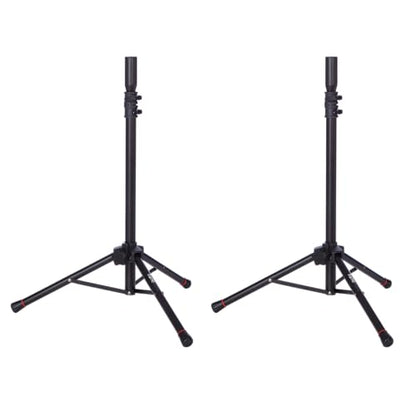 Gator Frameworks Lightweight and Compact Mini Tripod Speaker Stand Set with Nylon Carry Bag, (GFWSPK0250SET) - style: Stand Set