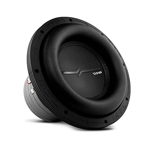 DS18 ZXI10.4D 10 Inches High Excursion Car Audio Subwoofer 1600W Watts Dual Voice Coil 4-Ohm 4 Magnets (1 Speaker), Black - style: ZXI10.4D