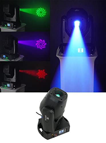 Rockville Rock SPOT 260W DJ Moving Head Light Bundle with RTP32B Stand