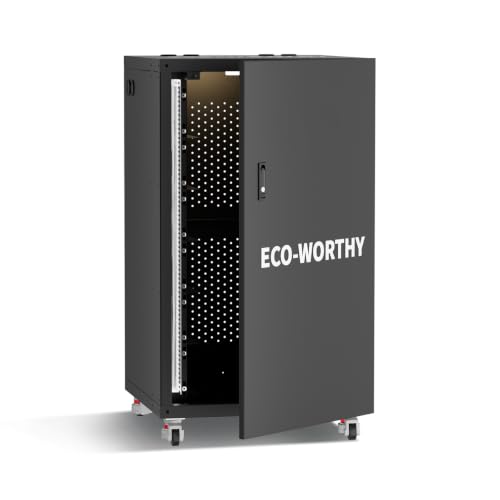 ECO-WORTHY RACK6 V3 Server Rack Battery Cabinet - style: RACK6 V3