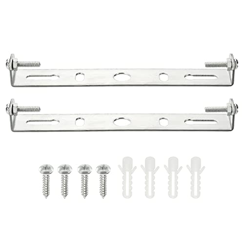 MECCANIXITY Ceiling Light Plate, 130x19x15mm Lighting Fixture Mounting Bracket for Home Office Chandelier, 2 Set - size: 130x19x15mm