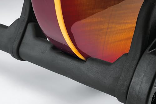 K&M Konig & Meyer 17515.016.55 Guardian 5 Guitar Stand | Holds Five Electric, Acoustic or Bass Guitars Rack-Style | Protective Supports | Space Saver | Adult/Youth Musicians | Black - color: 5 Guitars/ Black