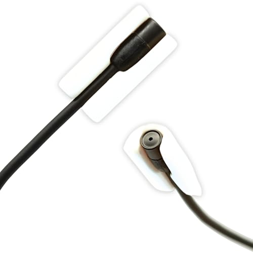 URSA MiniMount. Slim, Low-Profile and Made from Hardened Plastic. Hand-Finished for Smoothness. Includes 5x Hypoallergenic MiniMount Stickies (White, Compatible with Sennheiser MKE2) | Slim, Low-Profile, Hardened Plastic Mount, Hand-Finished for Smoothnes