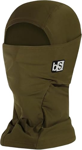 BLACKSTRAP Hood Balaclava Face Mask – Cold Weather Ski Mask, Breathable, Moisture-Wicking, and Helmet-Compatible - color: Drab