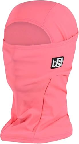 BLACKSTRAP Hood Balaclava Face Mask – Cold Weather Ski Mask, Breathable, Moisture-Wicking, and Helmet-Compatible - color: Coral