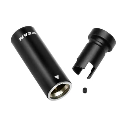 Uonecn Low-Profile Mini XLR 3Pin Connector, LP XLR Connector Mini, Right Angle Mini XLR 3 Pin Male for Audio Devices Black, Package Includes Screw Wrench - color: Black, style: LP-miniXLR 3pin Male