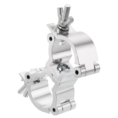 uxcell Light Truss Clamps, for 0.94-1.02inch OD Tube - color: Silver, size: 0.94-1.02inch