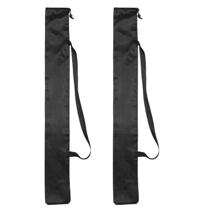 PATIKIL 34 x 4 Inch Tripod Carrying Case, 2 Pack Camera Tripod Carrying Bags Oxford Cloth Padded Bag for Camera Gear Mic Light Stand Sheet Music Photography Accessories, Black - size: 34 x 4 Inch