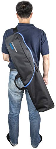 Kupo Click Stand Bag Small Heavy Duty 1000D Cordura Nylon Light Stand Carry Bag with Shoulder Strap, Horizontal Handles, Wrap-Around Zipper, Interior Padding for Up to 4 Click Stands (KG026711)