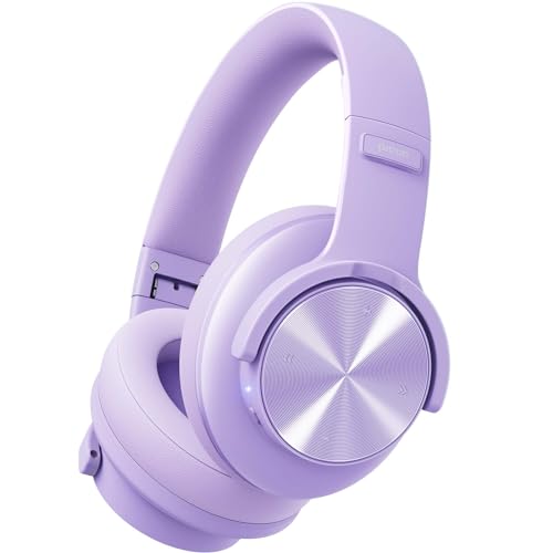 Picun B8 Wireless Bluetooth Headphones, 120H Playtime, 3EQ Modes, Purple - color: Purple