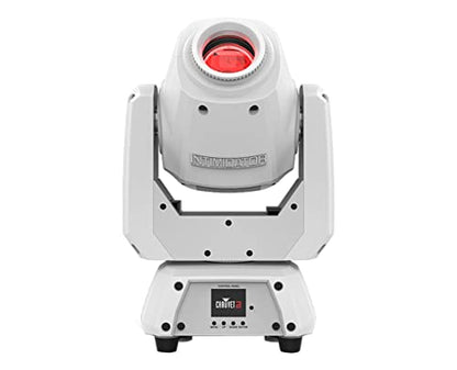 Audiosavings Bundle: Chauvet DJ Intimidator Spot 260X White DMX LED Moving Head Light w/RF Receiver Bundle with Rockville ROCKFORCE 384 Channel Light/Fog DMX Lighting Controller+MIDI Control (2 Items)