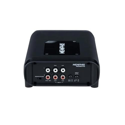 Memphis PRX500.4V2 4 Channel 500 Watt Amplifier - 125 Watts RMS x 4 at 2-Ohm - size: 125x4 at 2 Ohm