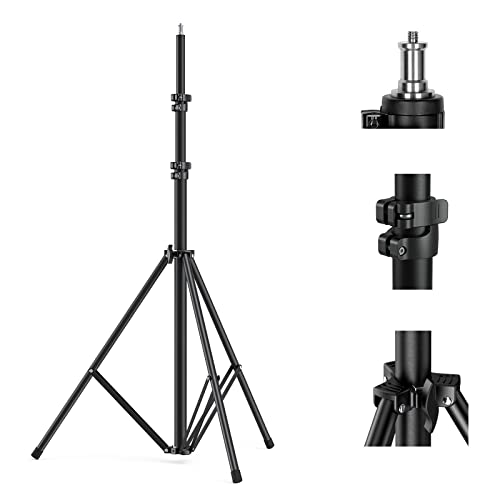 SMALLRIG Photography Light Stand 110"/9.2ft, Air-Cushioned Aluminum Tripod - size: 9.2ft (Stand Only)