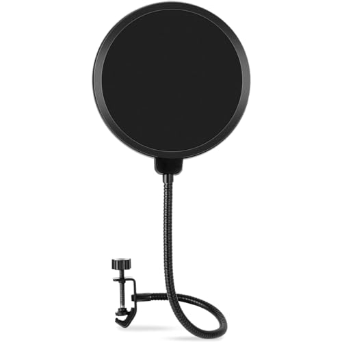 Sennheiser Profile USB Condenser Microphone with Desktop Stand Bundled with Closed-Back Headphones + Microphone Boom Arm + Wind Screen Pop Filter + Microfiber Cleaning Cloth (5 Items) - style: Profile Mic + HD 280 + Arm & Pop Filter