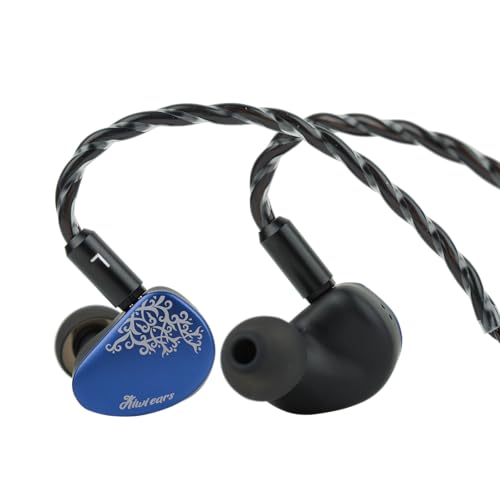 Linsoul Kiwi Ears Cadenza II 10mm Titanium Driver in Ear Monitor IEMs - color: Blue