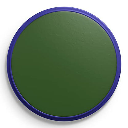 Snazaroo Classic Face and Body Paint, 18.8g Pot, Dark Green | Non-Toxic Hypoallergenic, Safe, Washable, Face & Body Paint for Halloween, Cosplay Costumes, Dress Up, Parties and Festivals - color: Dark Green, style: 18.8g (0.66-oz) Pot