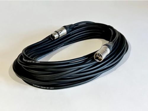 LASE Professional DMX 02 Cable/5 Pin Connector LCDMX2-NCMXX-FXX-N 25 in 25 Feet