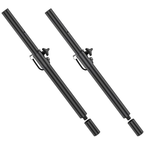 Speaker Pole Fits M20 Thread and 35mm Subwoofer Pole Mount, 2 Pack - size: 2 Pack
