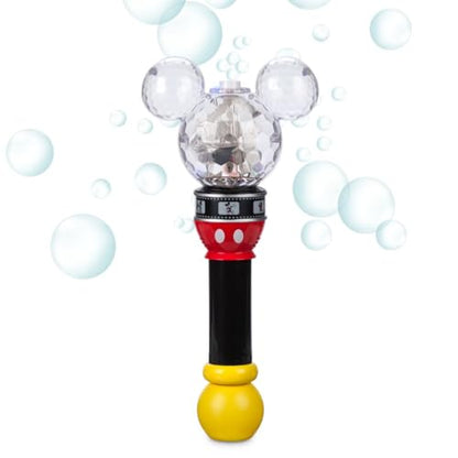 Disney Store Official Mickey Mouse Film Strip Light-Up Bubble Wand - Perfect for Kids & Fans, Authentic Design, Ideal for Outdoor Play & Parties, Durable & Safe for All Ages - style: Mickey Mouse (Film Strip)