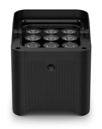 Audiosavings Bundle: (2) Chauvet DJ Freedom Par Q9 RGBA LED Wireless DMX Battery Par Can Wash Up-Light