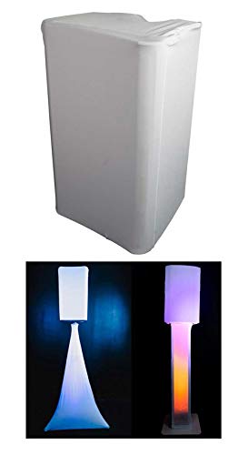Rockville RSC108W White 10" PA DJ Speaker Cover Scrim for Wedding/Church - style: 10”