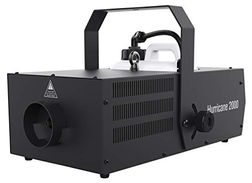 Audiosavings Bundle: Hurricane 2000 Professional DMX Fog Machine w/Built-In Timer Bundle with Rockville ROCKFORCE 192-Channel DMX Lighting Controller + MIDI + 25' 3-Pin DMX Lighting Cable (3 Items)