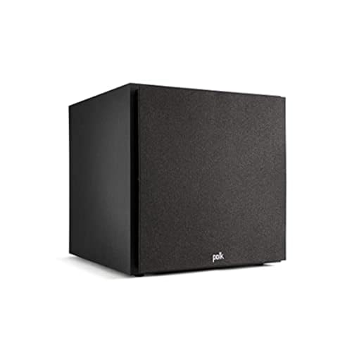 Polk Audio Monitor XT12 12" Powered Subwoofer, Deep Bass (Midnight Black) - style: 12" Subwoofer (XT12)
