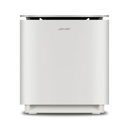 Bose New Lifestyle Ultra Subwoofer, Wireless Home Subwoofer, Perfect for Home Theater Systems, Easy Setup, Deep Bass, White Smoke | Home theater audio with 12-inch driver, line cable and manufacturer warranty - color: White