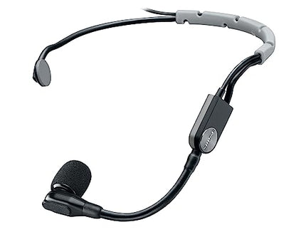 Shure BLX14R/SM35 Rack-Mount Headset Audio System H9 Band (512–542 MHz) – BLX4R Receiver, BLX1 Bodypack & SM35 Cardioid Headworn Mic, Up to 14 Hr Battery, 300 ft Range - style: H9 Band (512-542 MHz)
