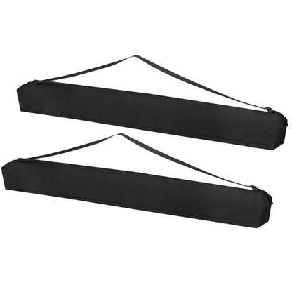 PATIKIL Tripod Carrying Case Oxford Cloth 39.37"x5.12" Black 2Pcs | Padded Tripod Bag with Handles for Light Stands Tripod Photography Accessories - size: 39.37"x5.12"