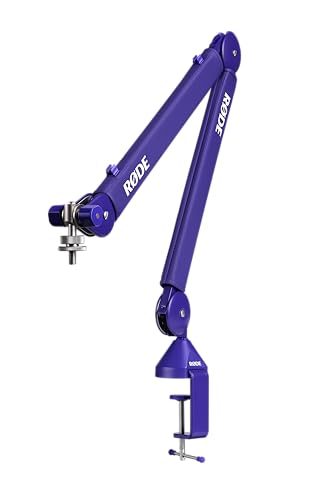 RØDE PSA1+ Professional Studio Arm with Spring Damping and Cable Management (Purple) - color: Purple, style: PSA1+