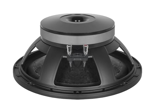 B&C Speakers 12PLB76 12-inch Woofer LF Drivers 350 Wrms 700 Watt Peak 3 in. Aluminium Voice Coil Pro Audio Speaker PA Sound System 8 Ohm Impedance