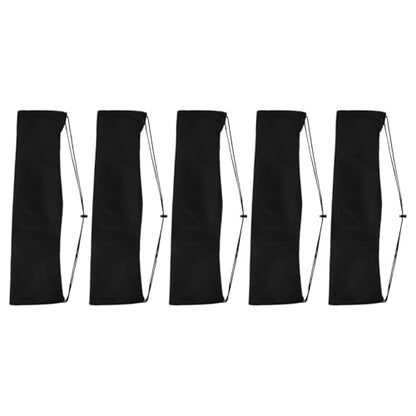 Amosfun Tripod Carrying Case Tripod Storage Bag for Camera Light Stand and Photographic Equipment Drawstring Organizer with Shoulder Strap Portable for Outdoor Photography 5 Pack