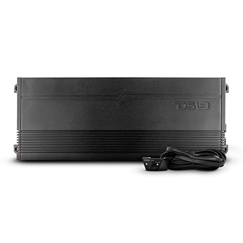 DS18 G4000.5D GEN-X Full-Range Class D 5-Channel Amplifier 4000 Watts Max Power 2/4 Ohm Stable, Bridgeable, High/Low Pass Filter - BASS Knob Included - Compact Amp for Speakers in Car Audio System - style: 4000 Watts 5-Channel